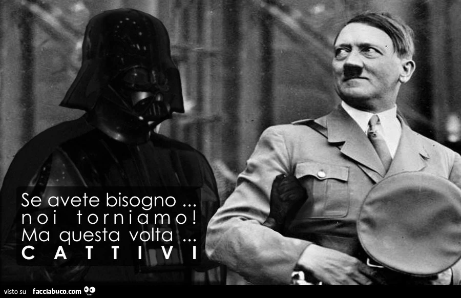 Se avete bisogno noi torniamo! Ma questa volta&hellip; cattivi