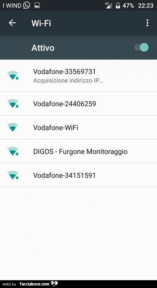 Wi-Fi: Digos Furgone Monitoraggio