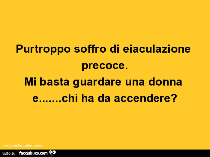 soffro di eiaculazione precoce soffro di eiaculazione precoce