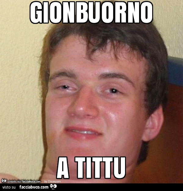 Gionbuorno a tittu