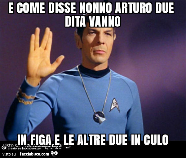 E come disse nonno arturo due dita vanno in figa e le altre due in culo