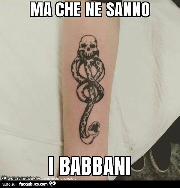 Ma che ne sanno i babbani