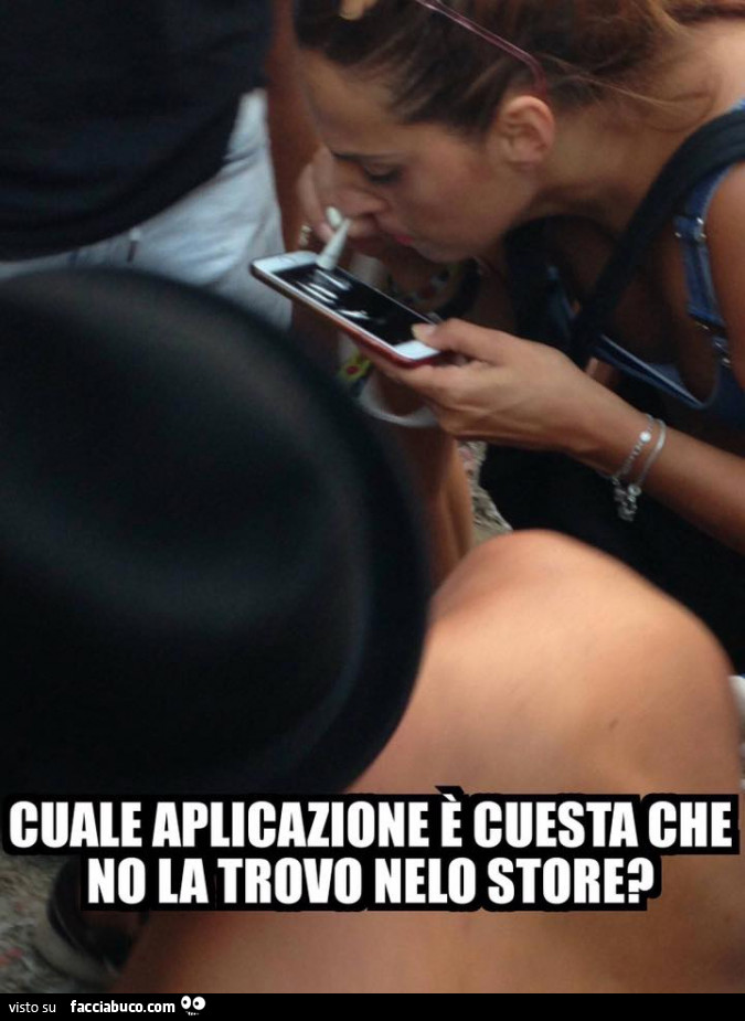 Sniffa la coca dallo smartphone. Cuale aplicazione è cuesta che no la trovo nelo store?