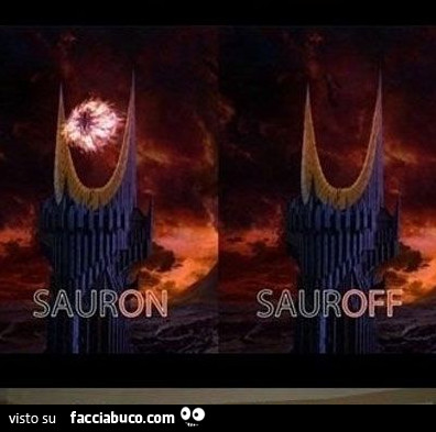 Sauron. Sauroff