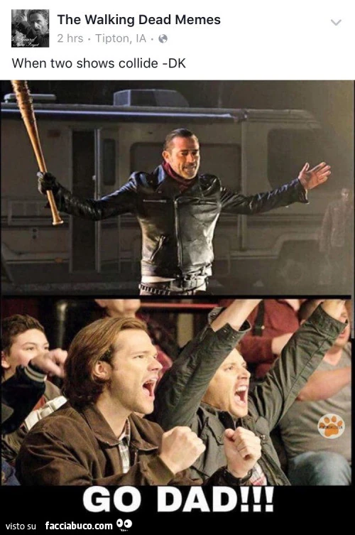 Negan. Go Dad! Vai papà