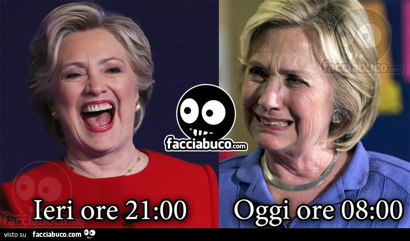 Hillary Clinton perde le elezioni USA e piange