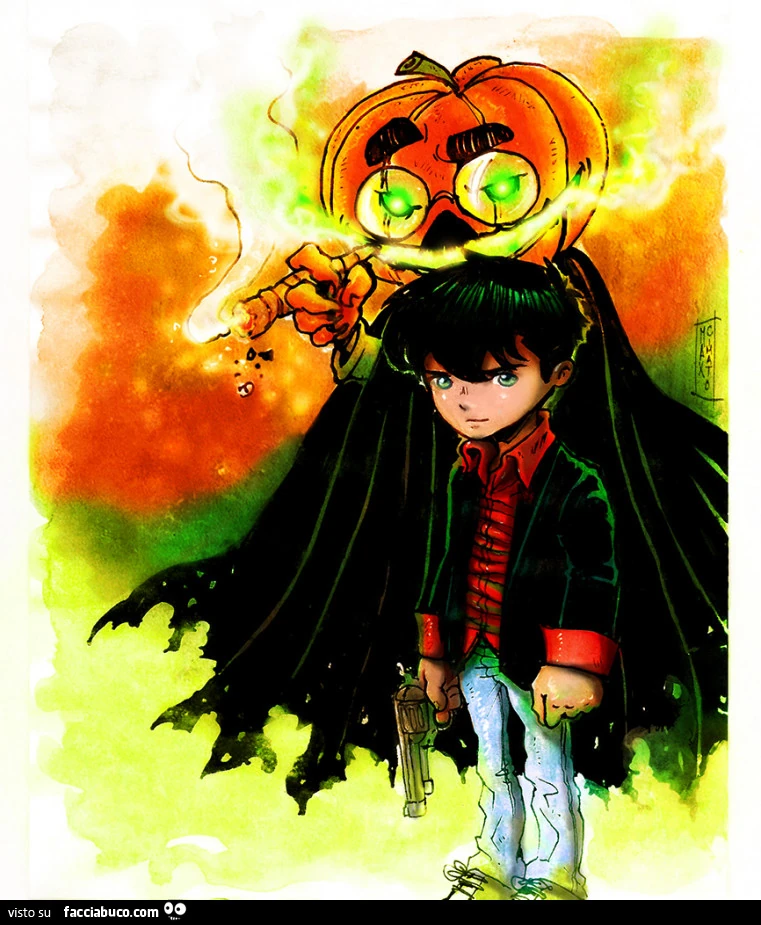 Mini Dylan ad Halloween