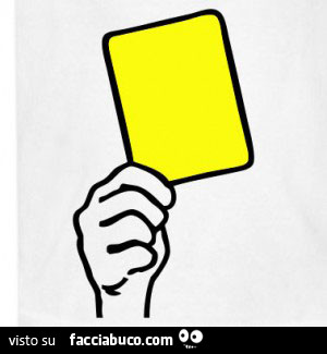 Cartellino giallo