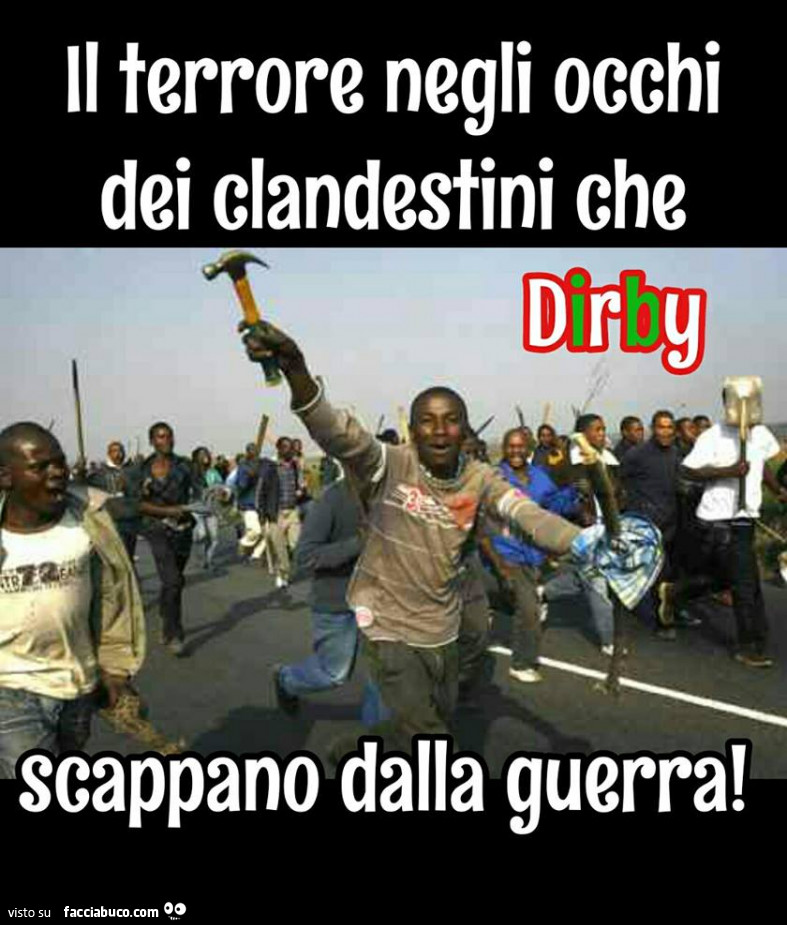 Ragazzi neri che esultano: il terrore negli occhi dei clandestini che scappano dalla guerra