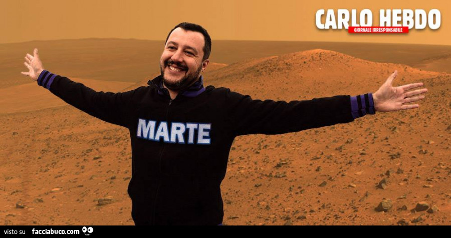 Matteo Salvini su Marte