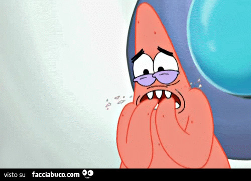 Patrick Stella si mangia le mani