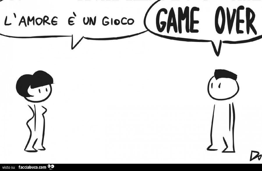 L'amore è un gioco. Game Over