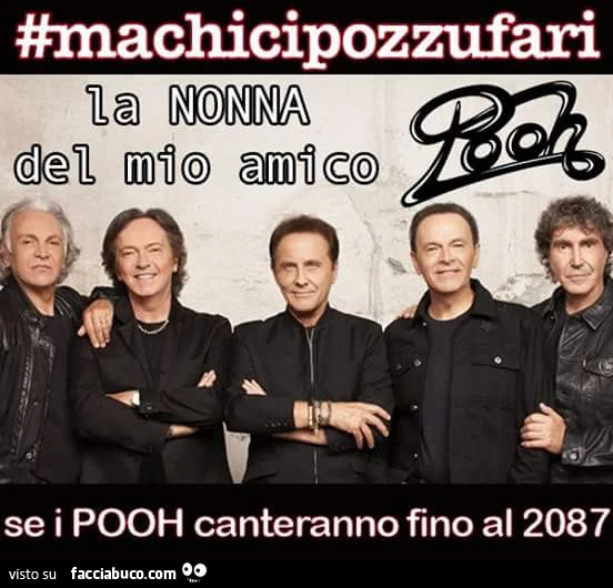 Machicipozzufari se i pooh canteranno fino al 2087