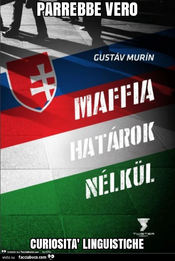 Parrebbe vero curiosità linguistiche