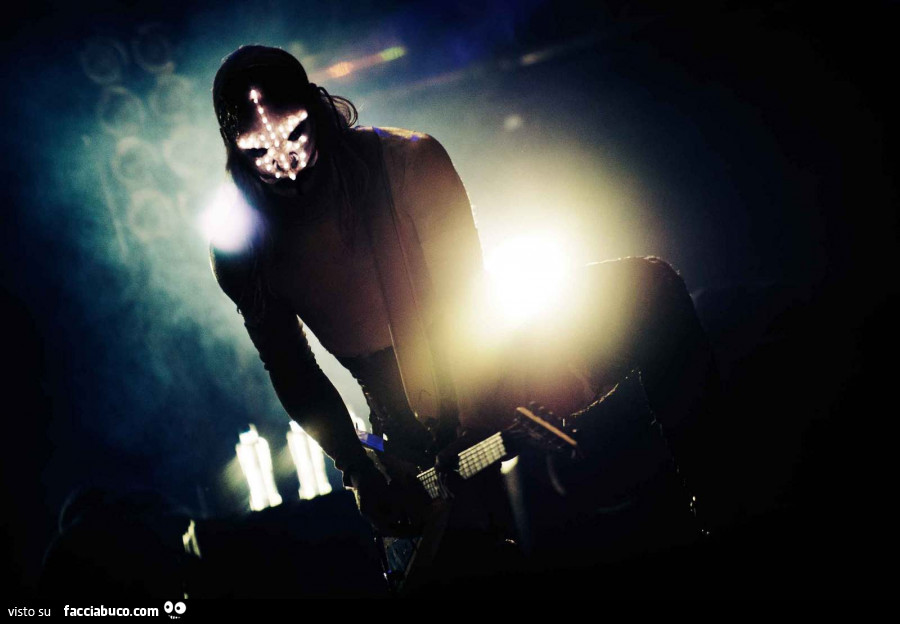 Wes Borland il chitarrista dei Limp Bizkit
