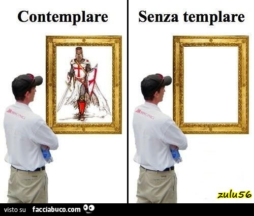 Contemplare. Senza templare